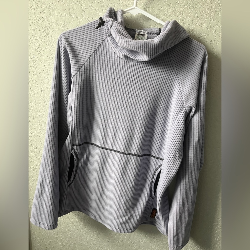 Melanzana Light purple/gray microgrid medium women’s
